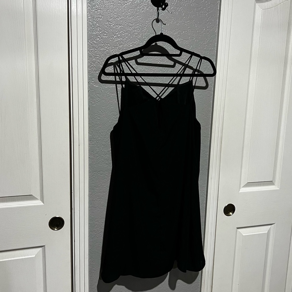 She & Sky Black Strappy Dress; NWT; Size Large